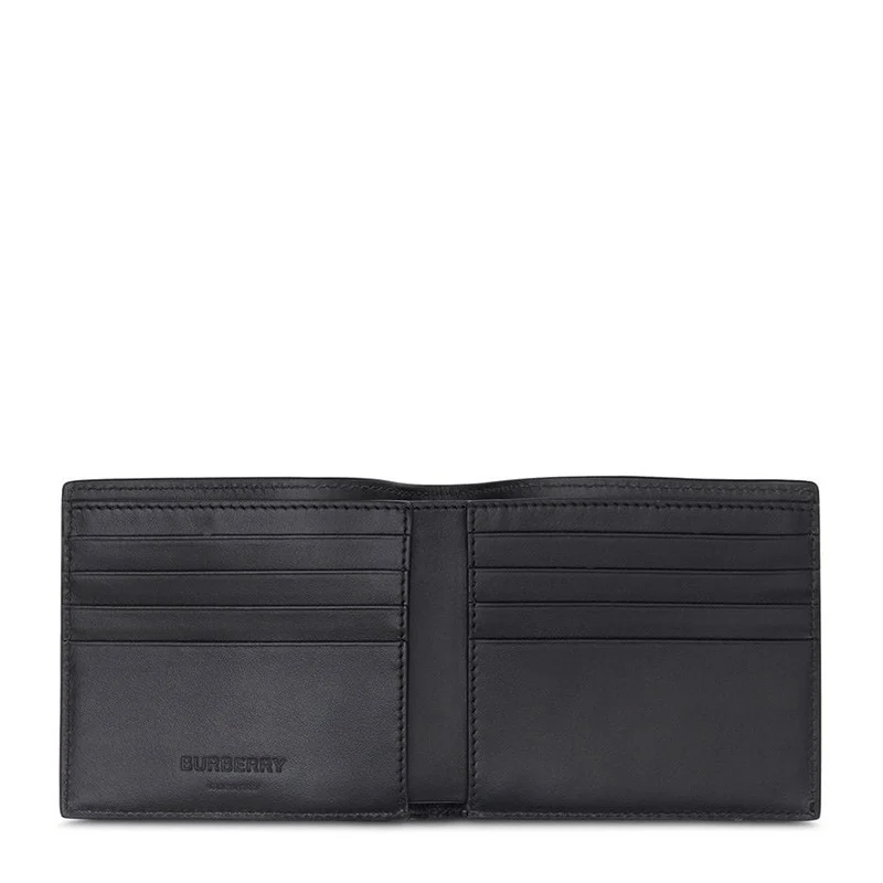 Ví Burberry Wallets Short Fold 'Black' 80305251 - Ảnh 2