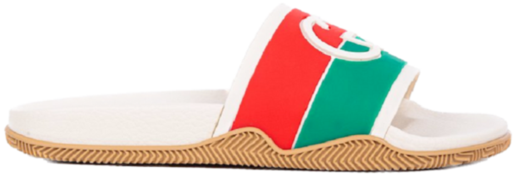 Dép Gucci Interlocking G Slide Sandal 'Orange And Green' 655265-JFA00-9136