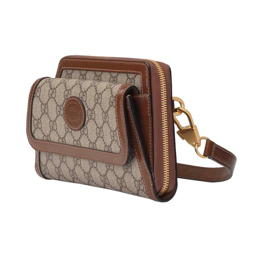 Túi Gucci Mini Bag Interlocking G 'Beige' 723177-92TCG-8563 - Ảnh 3