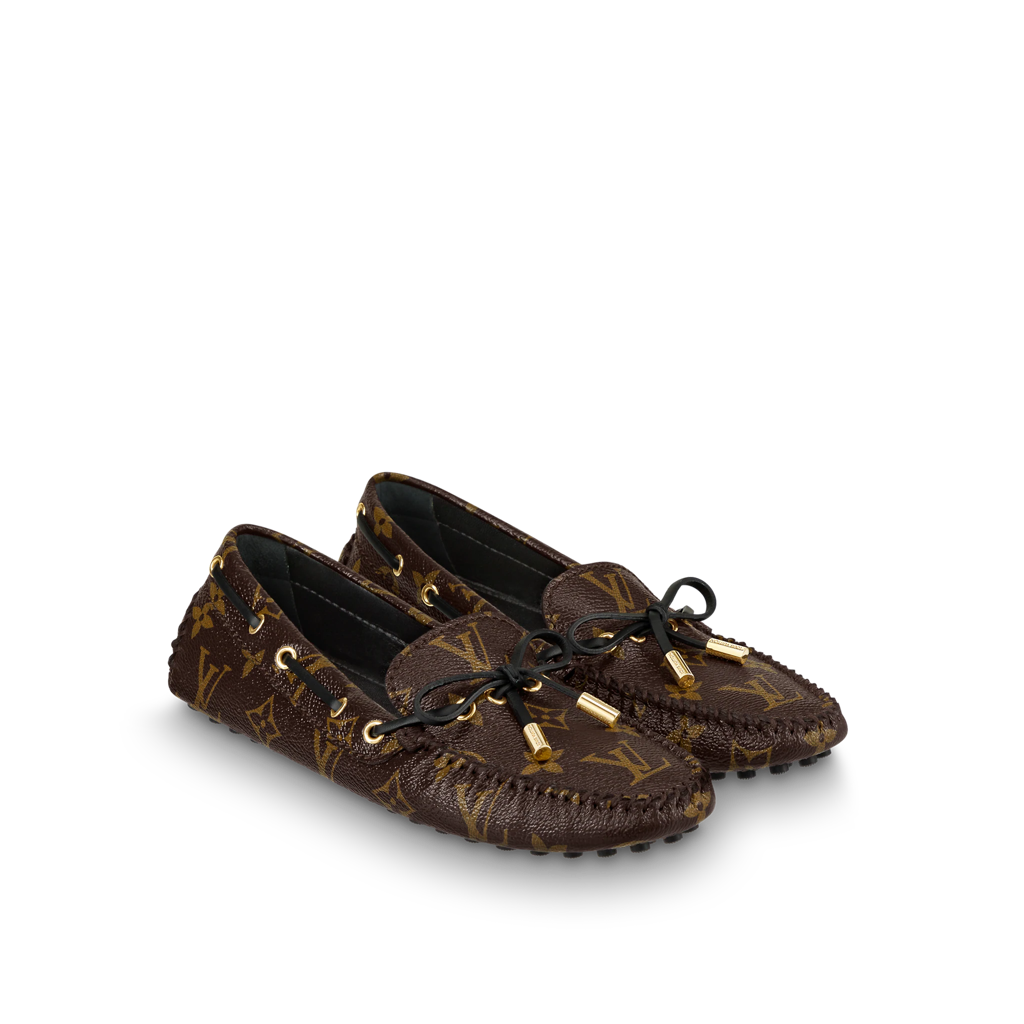 Giày Louis Vuitton Gloria Flat Loafer 'Brown' 1A3QNY - Ảnh 5
