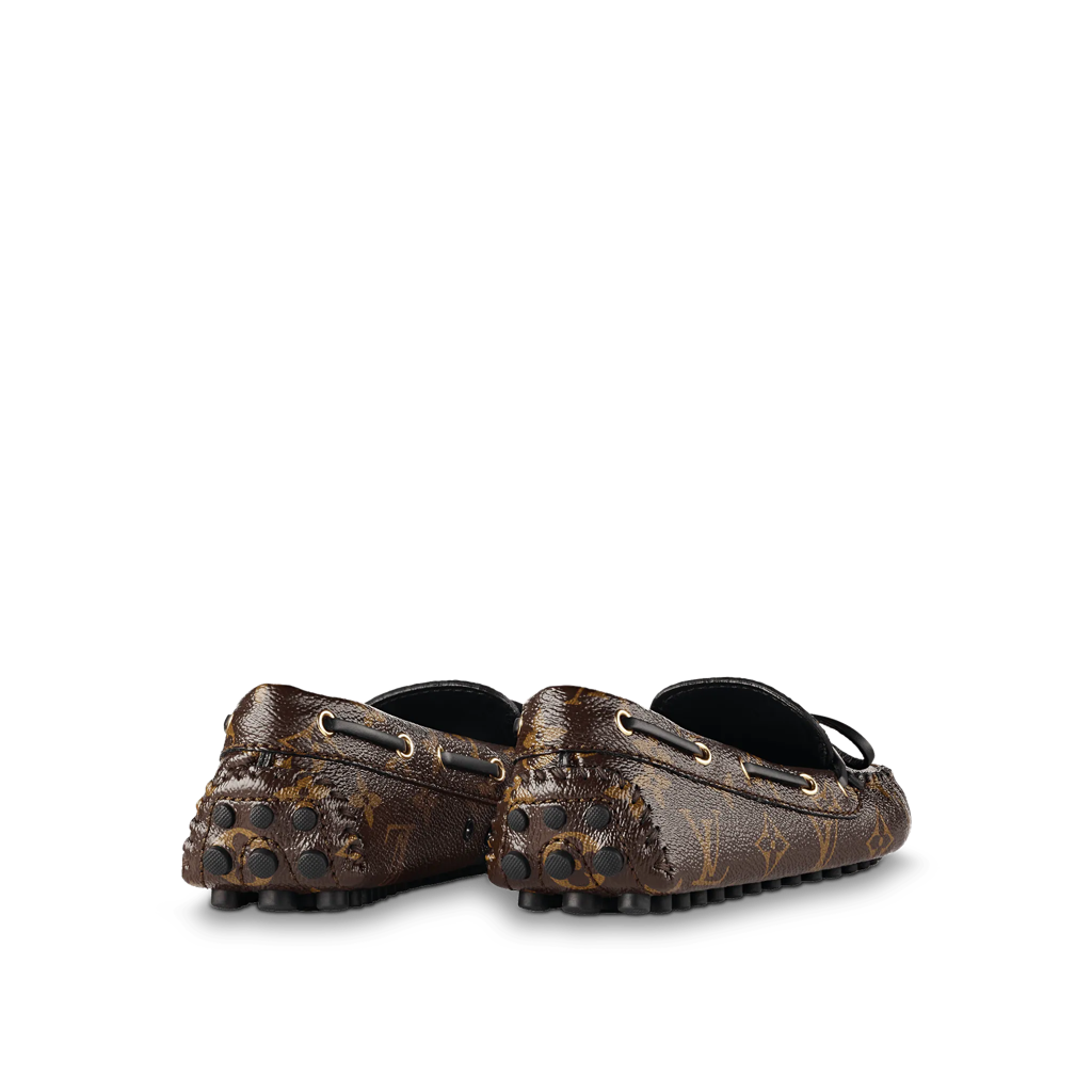Giày Louis Vuitton Gloria Flat Loafer 'Brown' 1A3QNY - Ảnh 4
