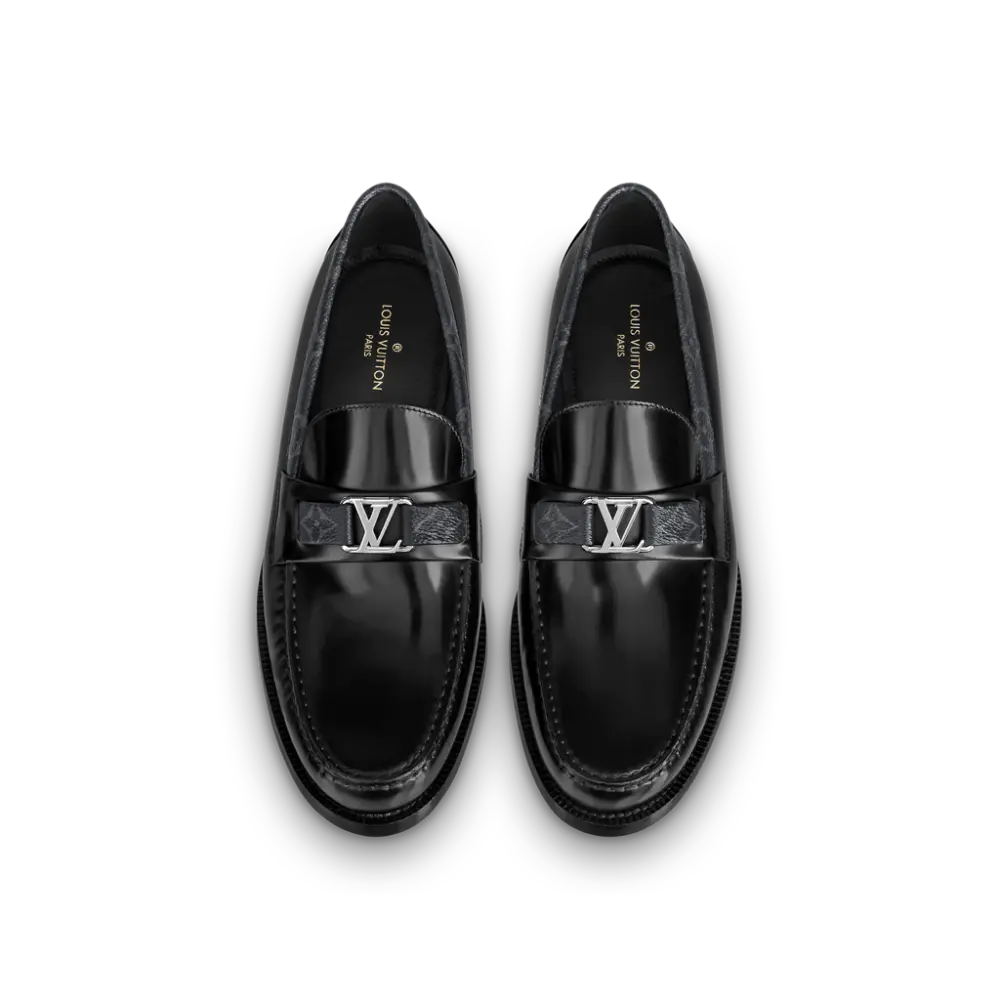 Giày Louis Vuitton Major Loafers 'Black' 1A7VZK - Ảnh 5