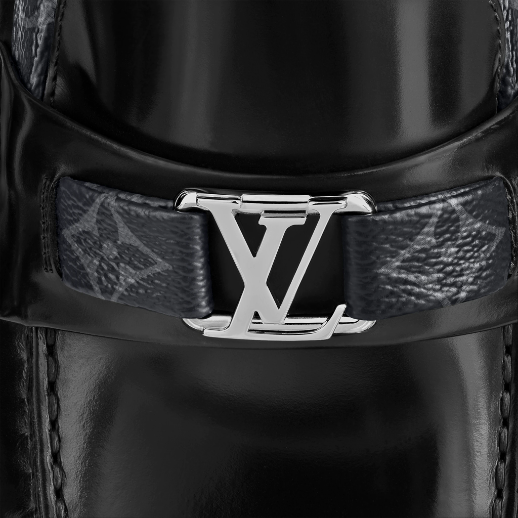 Giày Louis Vuitton Major Loafers 'Black' 1A7VZK - Ảnh 3