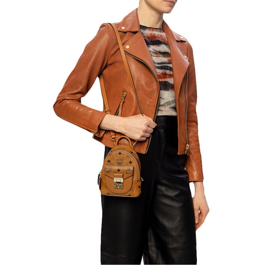 Túi MCM Patricia Crossbody In Visetos 'Cognac' MWRBSPA01CO001 - Ảnh 4