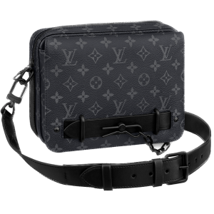 Túi Loius Vuitton Steamer Messenger Eclipse 'Monogram Black' M45585