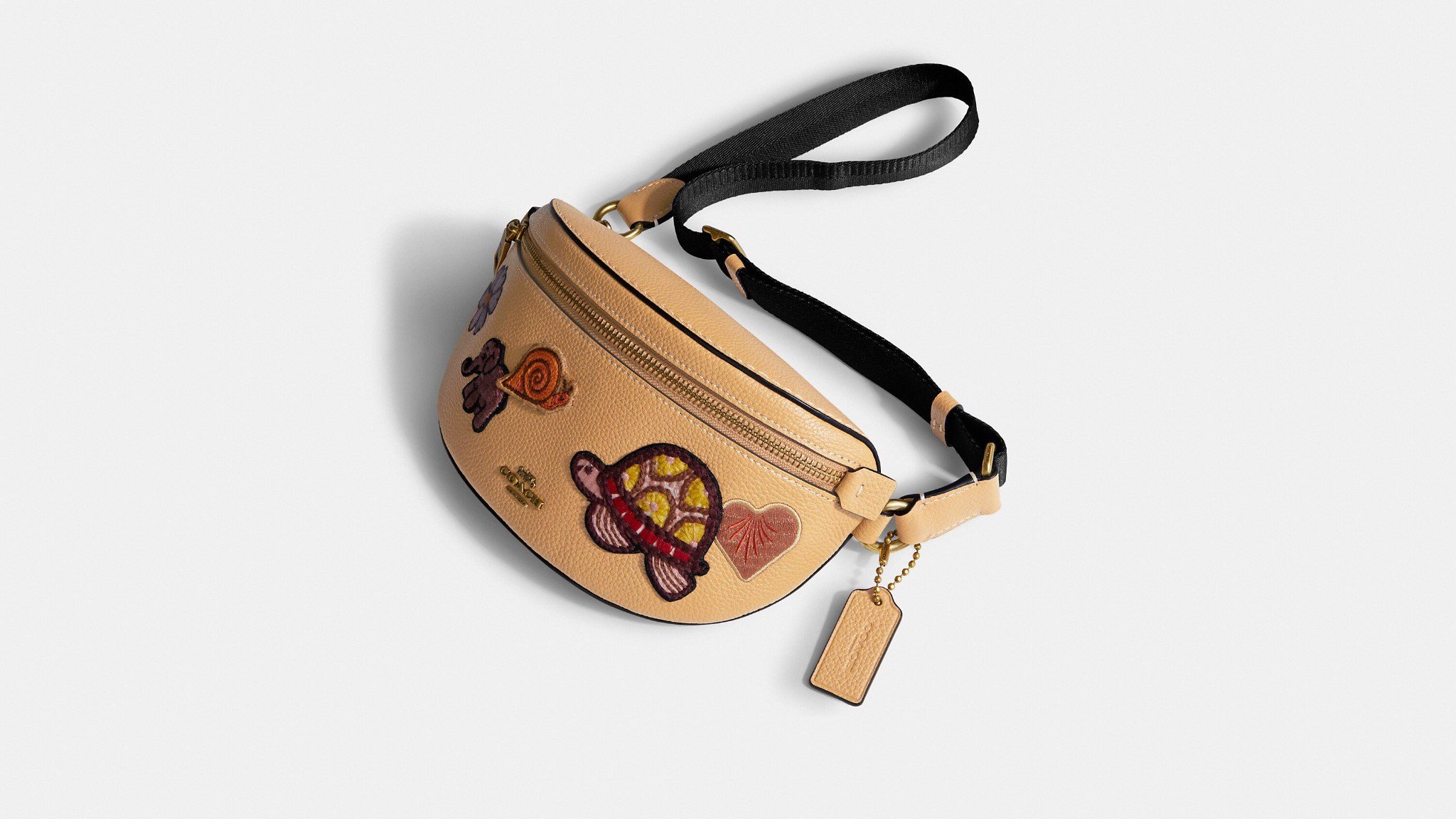 Túi Coach Bethany Belt Bag Creature Patches 'Orange' C6315-B4OOG - Ảnh 5