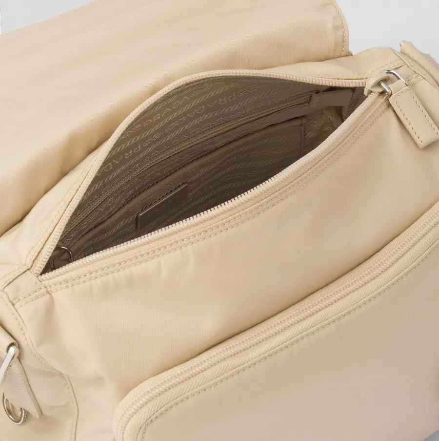 Túi Prada Re-Nylon Shoulder Bag 'Desert Beige' 1BD953-RV44-F0F24-V-B1M - Ảnh 4