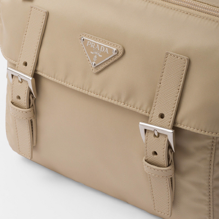 Túi Prada Re-Nylon Shoulder Bag 'Desert Beige' 1BD953-RV44-F0F24-V-B1M - Ảnh 3