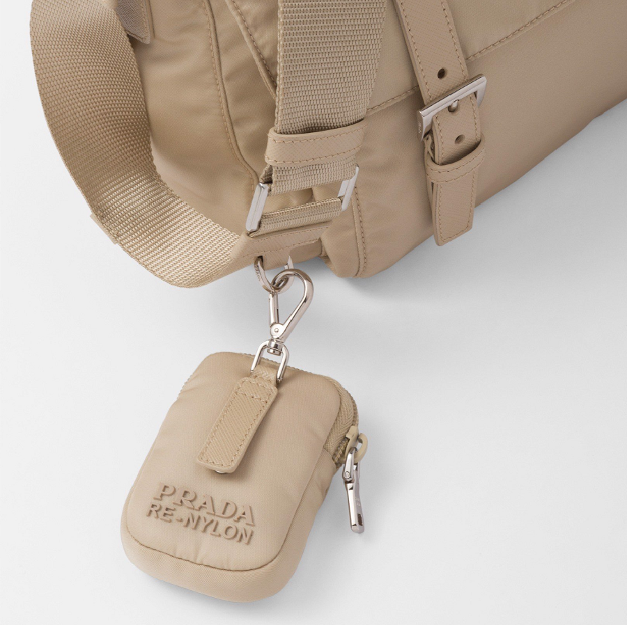 Túi Prada Re-Nylon Shoulder Bag 'Desert Beige' 1BD953-RV44-F0F24-V-B1M - Ảnh 2