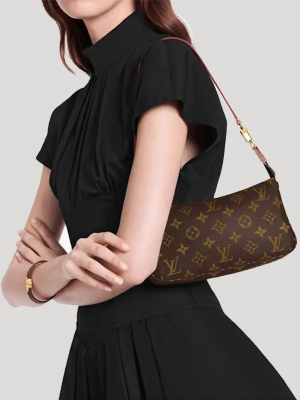 Alternative view of Túi Louis Vuitton Pochette Accessories Monogram Canvas M40712
