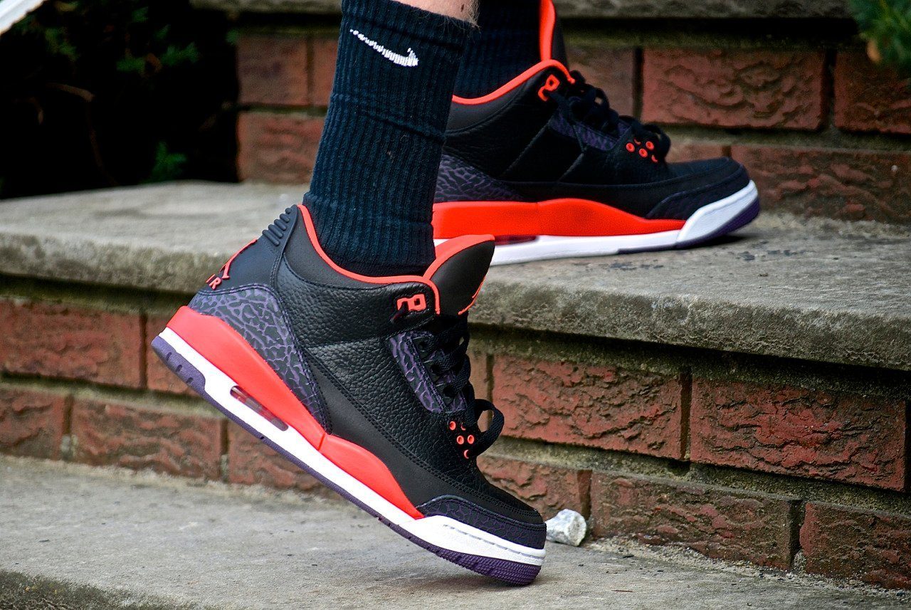 Giày Nike Air Jordan 3 Retro 'Crimson' 136064-005 - Ảnh 3