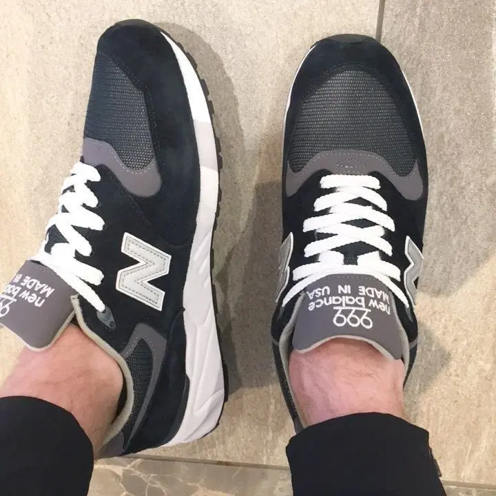 Giày New Balance 999 'Navy Pewter' M999CBL - Ảnh 6