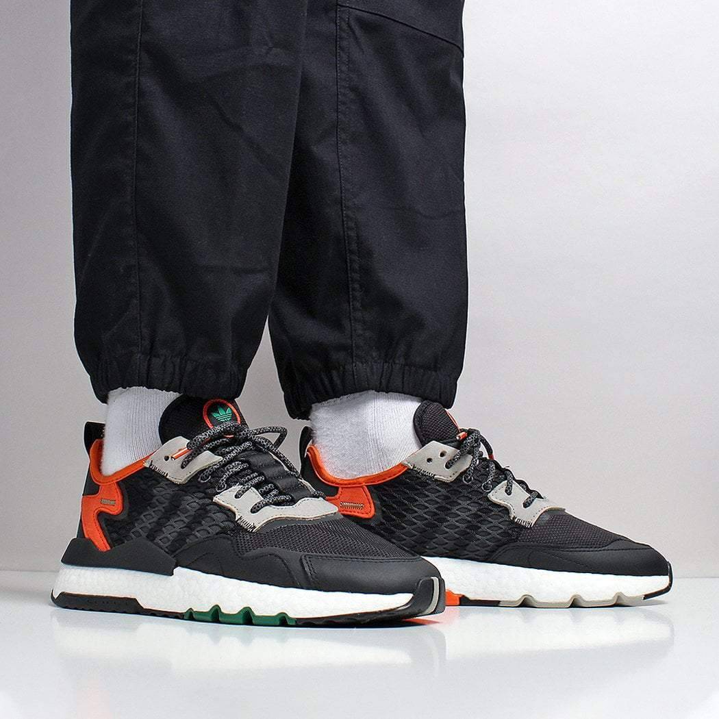 Giày Adidas Nite Jogger 'Cordura Black Orange' EE5549 - Ảnh 6