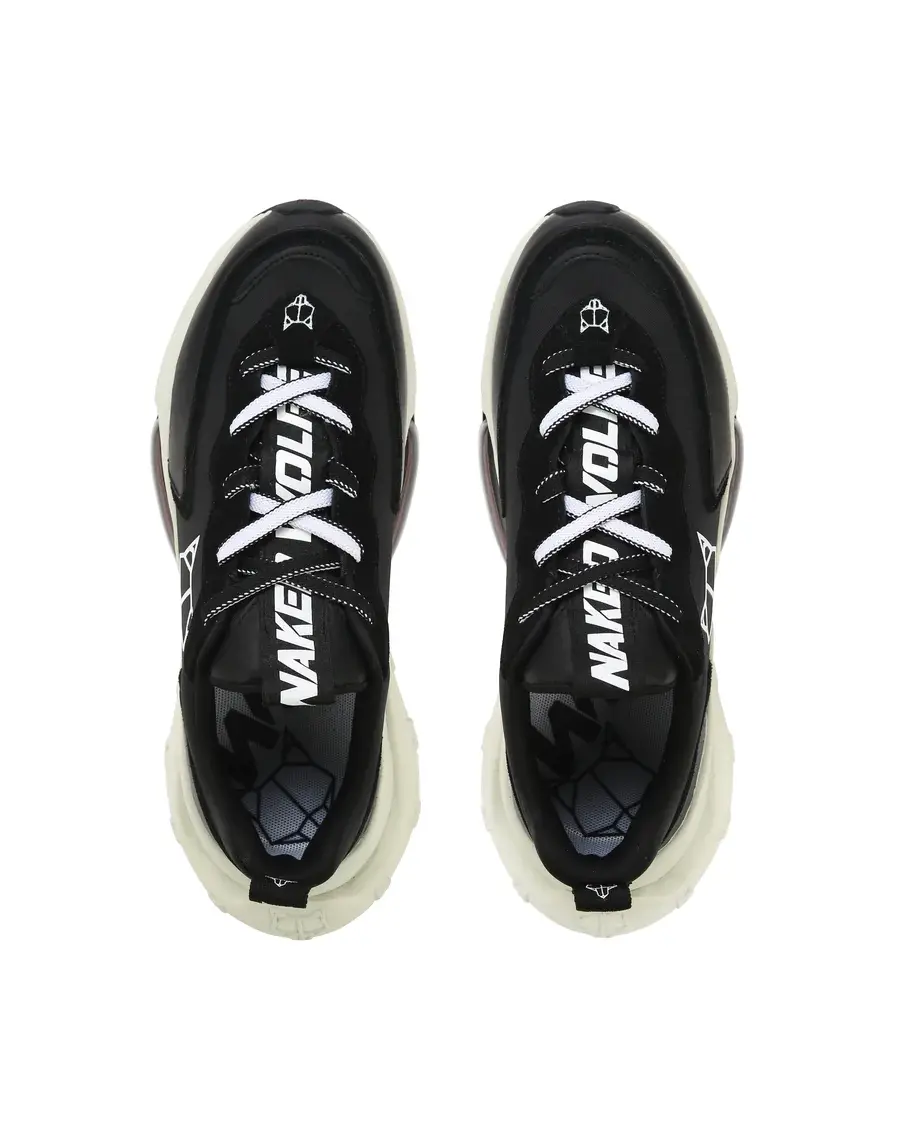 Giày Naked Wolfe TURBO CASUAL 'Black White' - Ảnh 5
