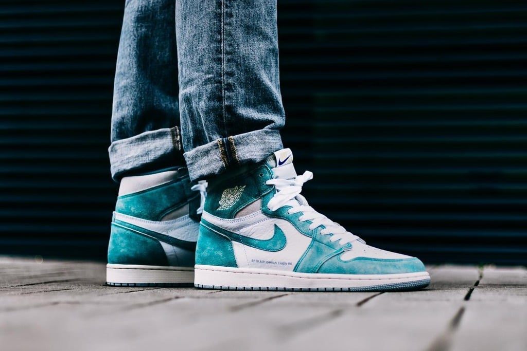 Giày Nike Air Jordan 1 Retro High OG 'Turbo Green' 555088-311 - Ảnh 7