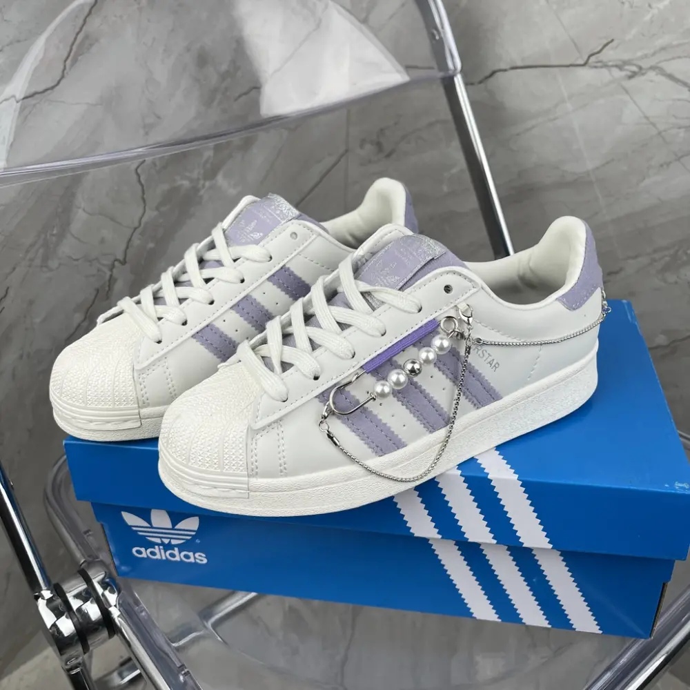 Giày Adidas Originals Superstar 'Purple' GZ3389 - Ảnh 5