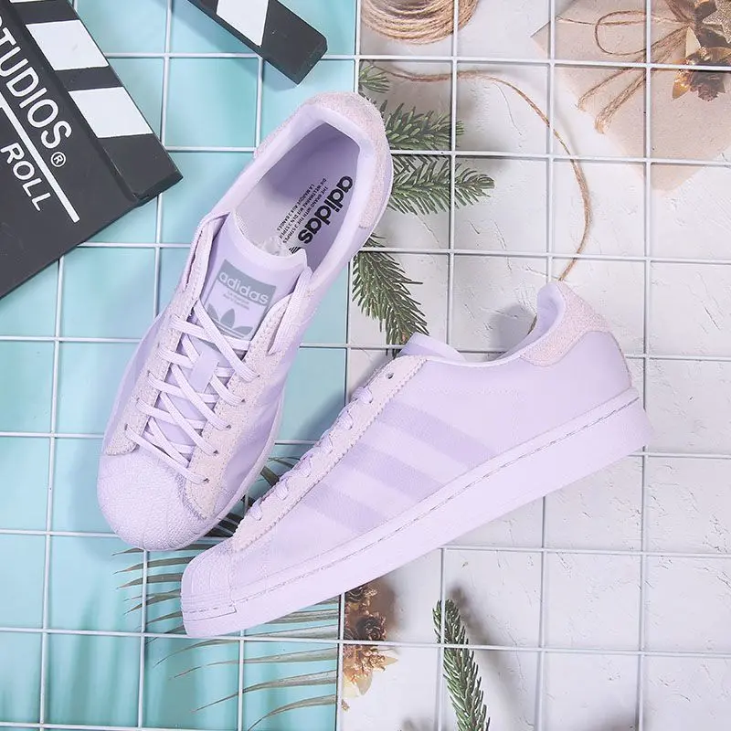 Alternative view of Giày Adidas Superstar 'Purple' FZ5216