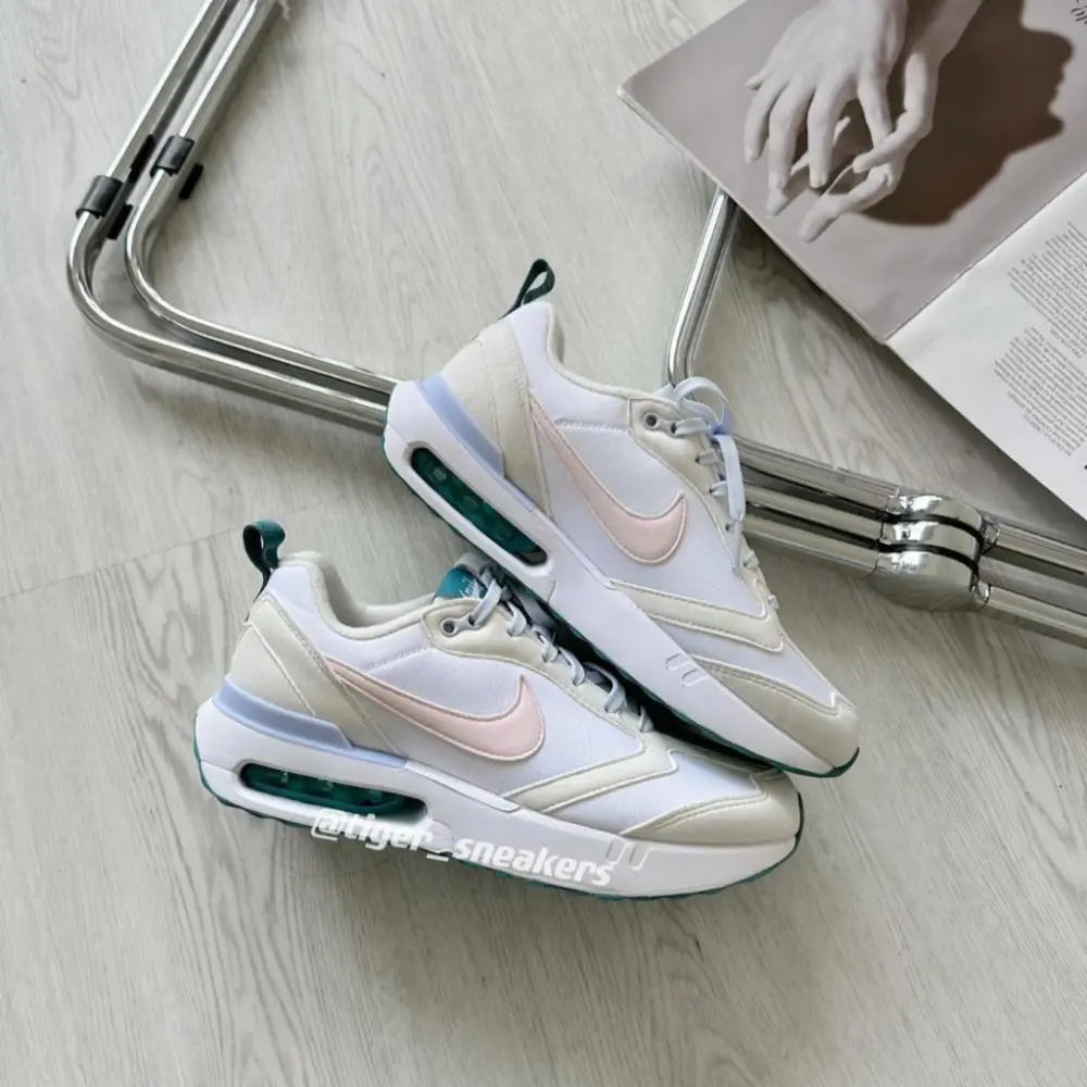 Giày Nike Air Max Dawn GS 'White Pearl Pink' DH3157-108 - Ảnh 6