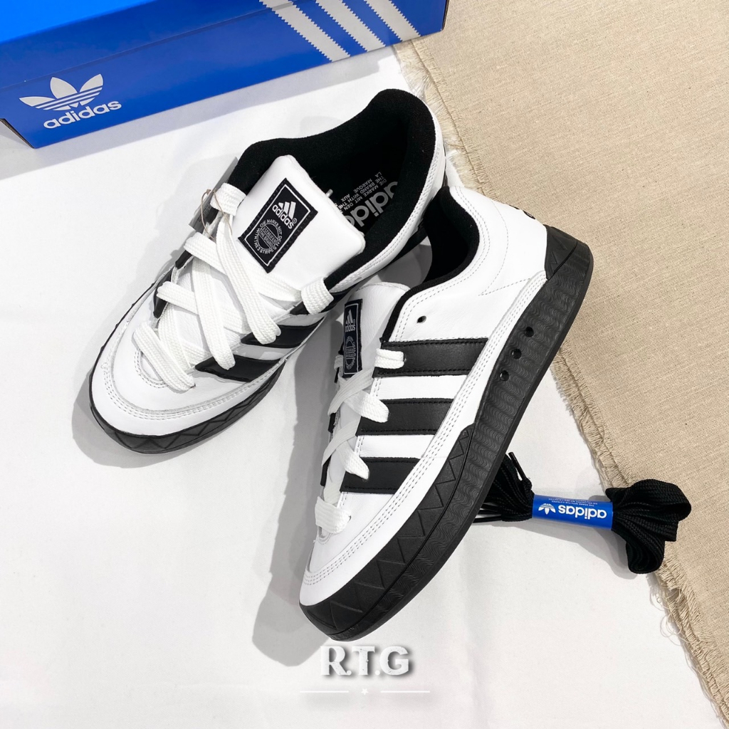 Giày Adidas Atmos X Adimatic Originals 'Black White' ID7717 - Ảnh 6