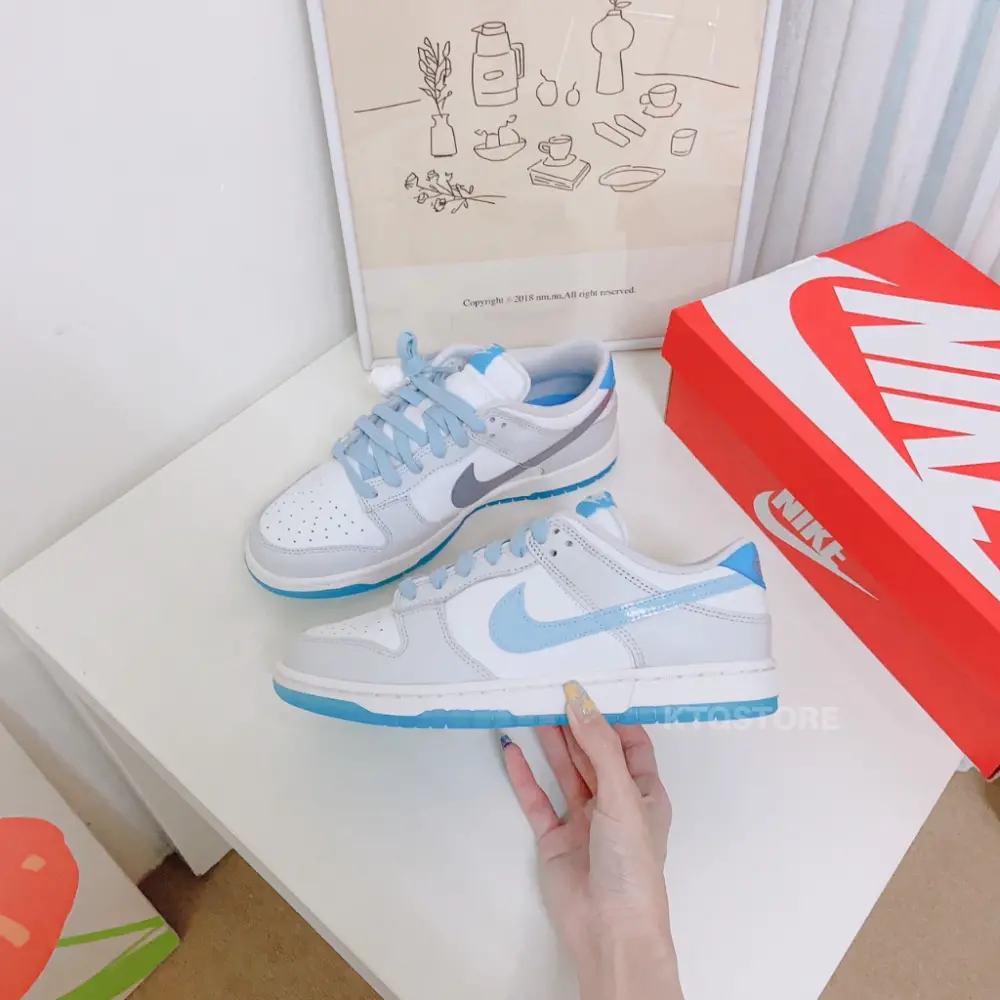 Giày Nike Dunk Low 520 Pack Ocean Bliss FN3433-141 - Ảnh 3