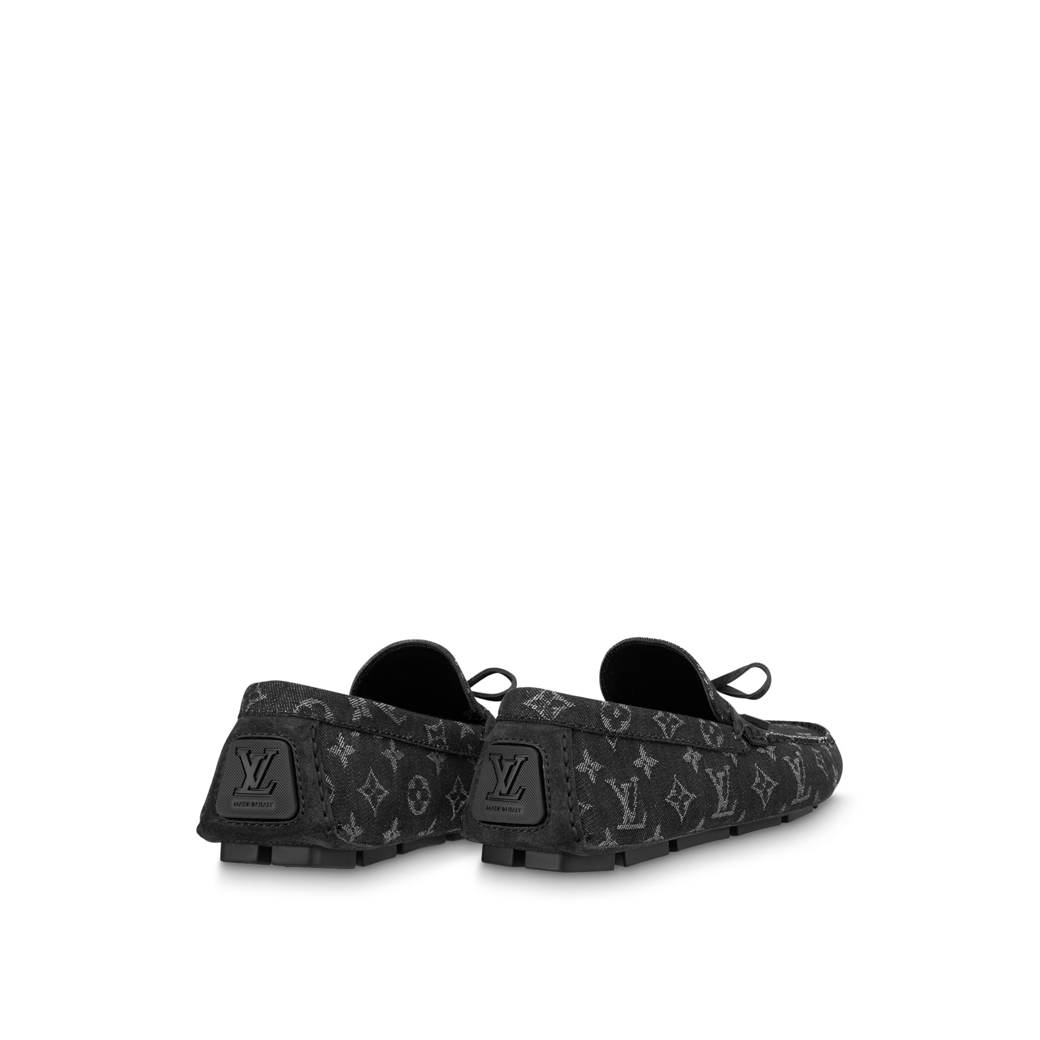 Giày Louis Vuitton LV Driver Moccasin 'Noir' 1ABF4Z - Ảnh 4