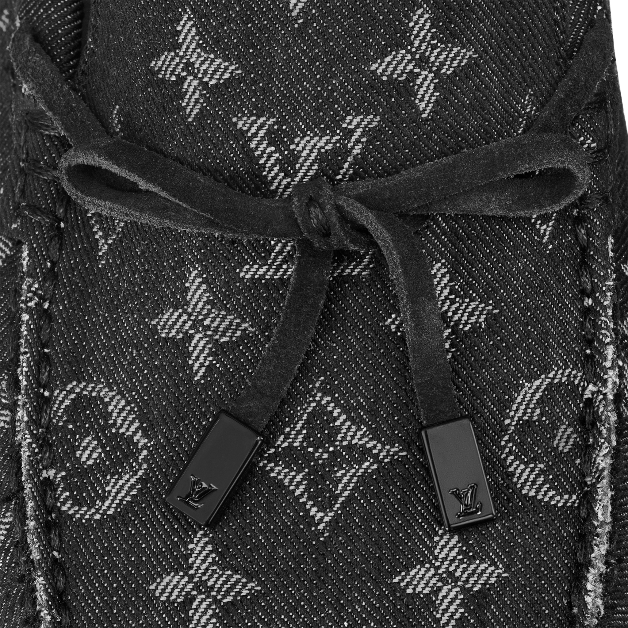Giày Louis Vuitton LV Driver Moccasin 'Noir' 1ABF4Z - Ảnh 5