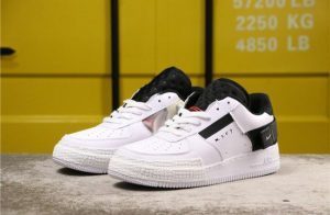 Alternative view of Giày Nike Air Force 1 Type 'White Black Volt' BQ4793-101