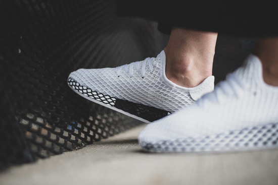 Giày Adidas Deerupt Runner 'White Black' B41767 - Ảnh 3