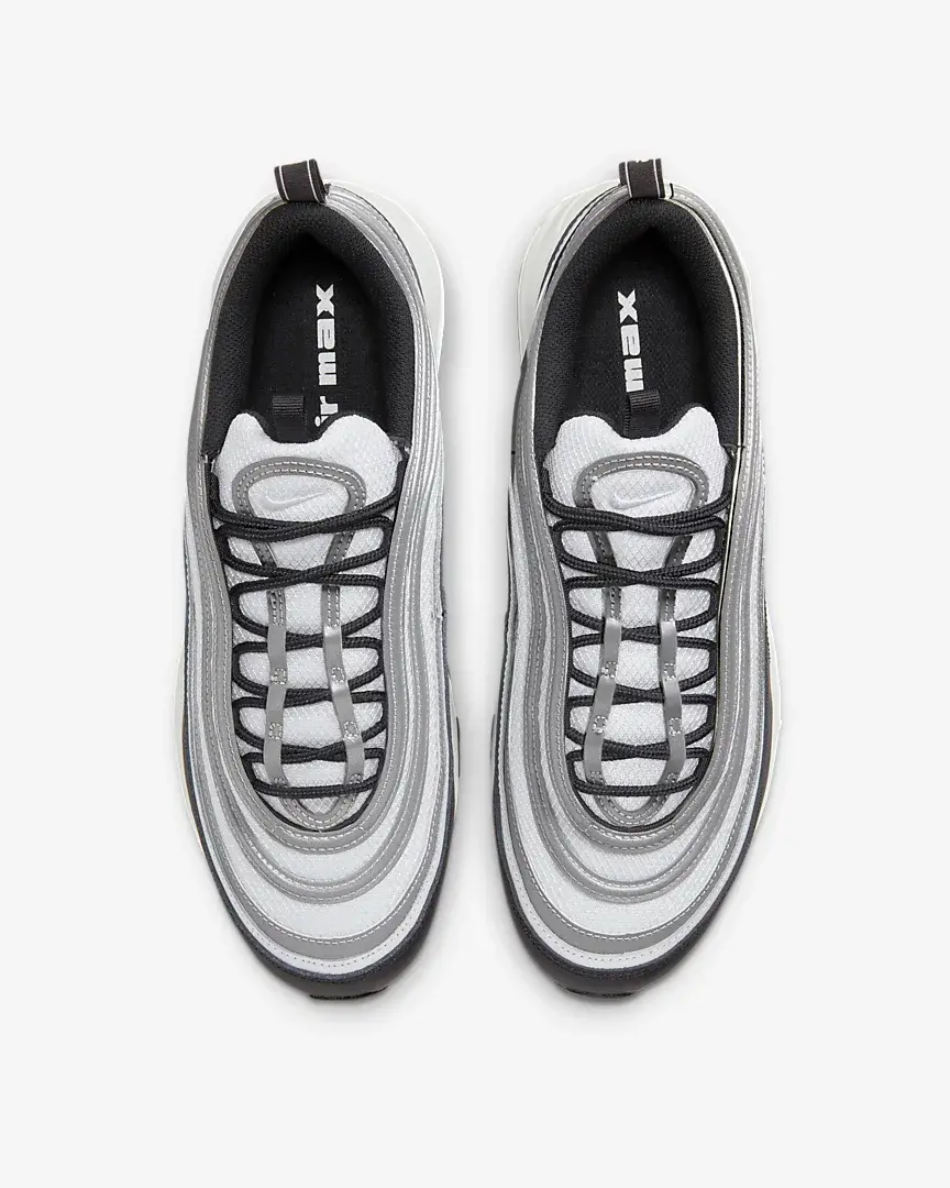 Giày Nike Air Max 97 'Black Metallic Silver' DM0027-001 - Ảnh 6