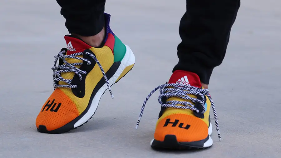 Giày Adidas Pharrell Williams X Adidas Solar Hu Glide 'Yelow' BB8042 - Ảnh 8