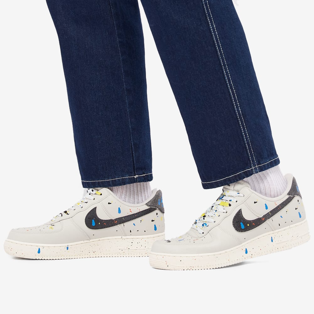 Giày Nike Air Force 1 '07 LV8 'Paint Splatter Light Bone' CZ0339-001 - Ảnh 5