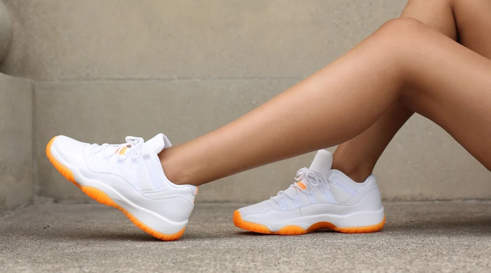 Giày Nike Air Jordan 11 Retro Low GG 'Citrus' 580521-139 - Ảnh 4
