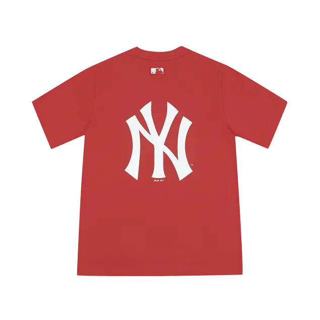 Áo MLB T Shirt New York Yankees Red 31TS03031-50R