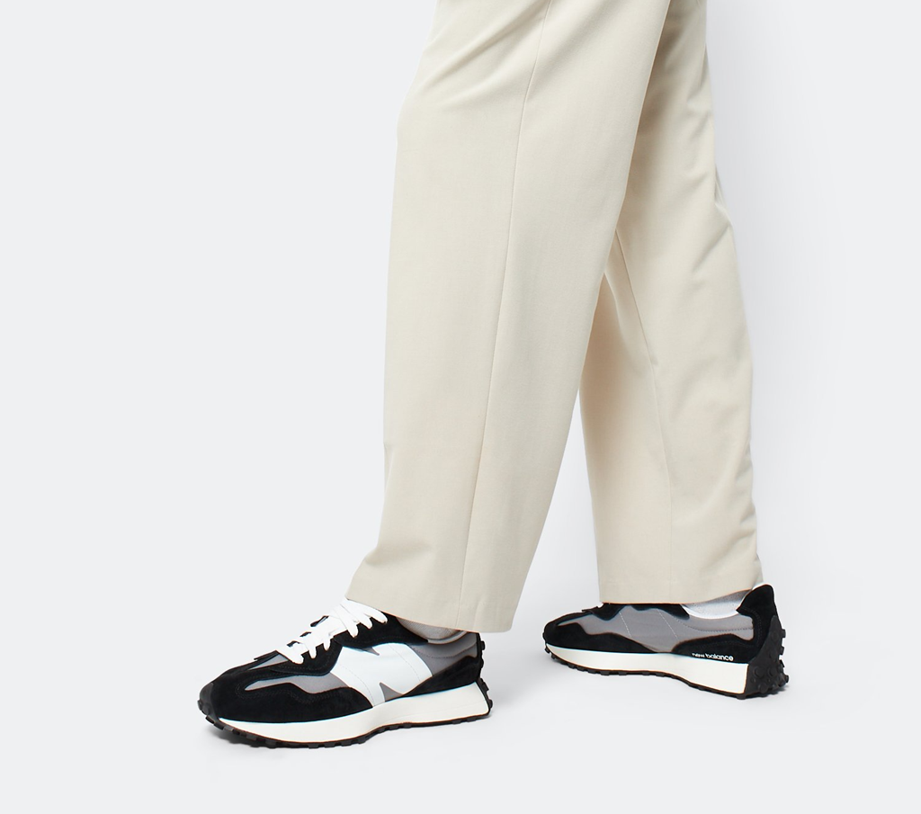 Giày New Balance 327 'Black Shadow Grey' U327WEC - Ảnh 3