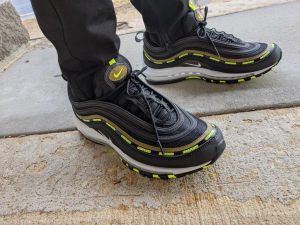 Alternative view of Giày Nike Undefeated x Air Max 97 'Black Volt' DC4830-001