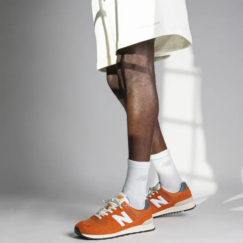 Alternative view of Giày New Balance 574 'Orange Burst' U574HT2