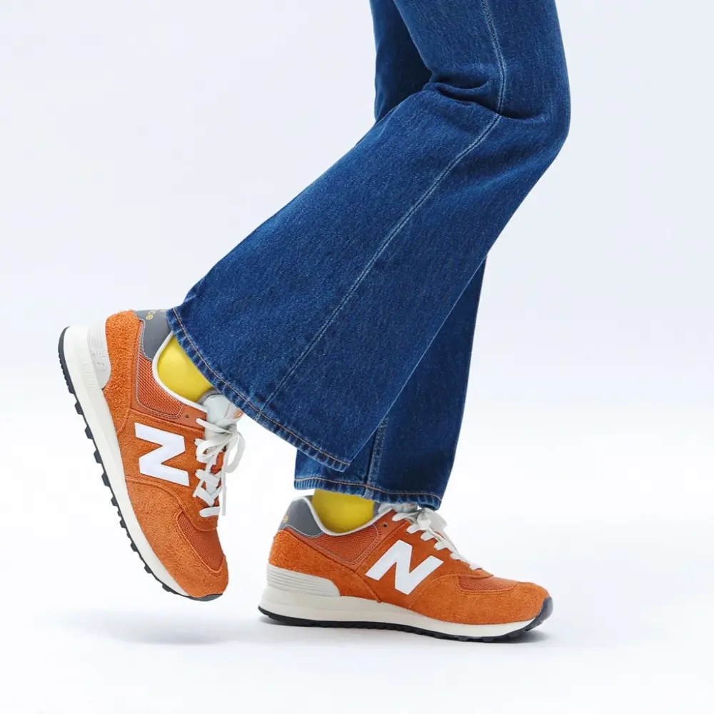 Giày New Balance 574 'Orange Burst' U574HT2 - Ảnh 4