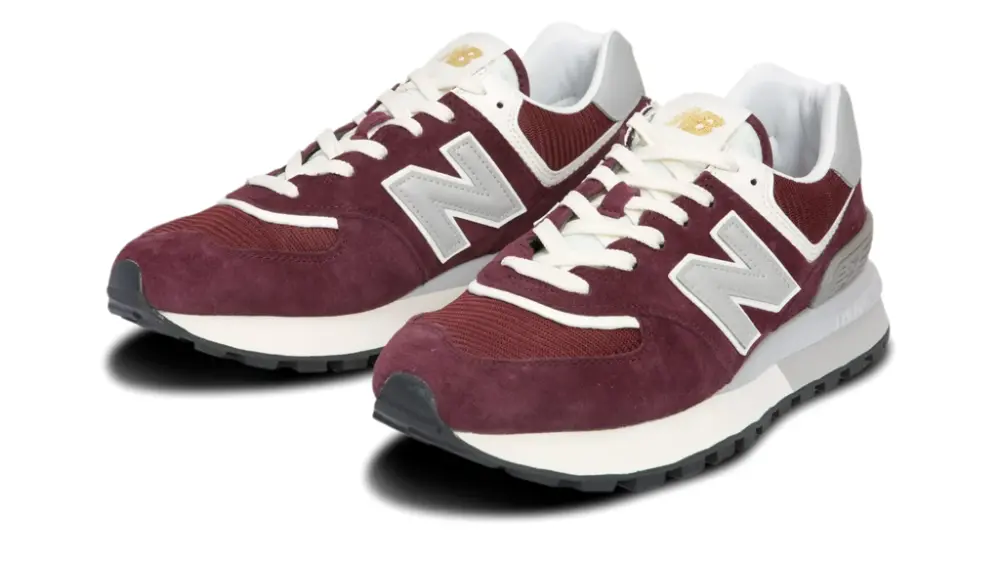 Giày New Balance U574LG AA 'Burgundy' U574LGAA - Ảnh 5