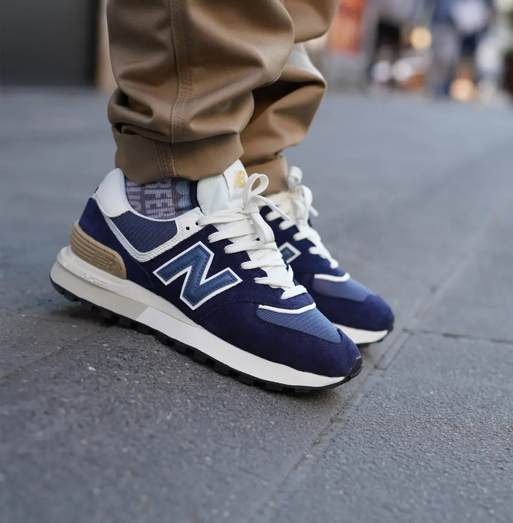 Giày New Balance 574 Legacy BN 'Navy' U574LGBN - Ảnh 5