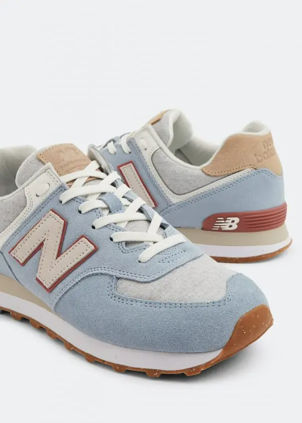 Giày New Balance 574 SF2 'Ligth Blue' U574SF2 - Ảnh 4