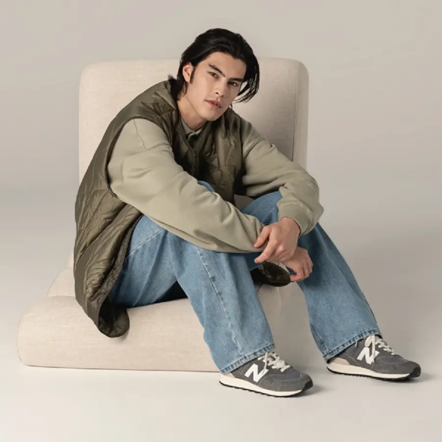 Giày New Balance 574 Heritage ‘Gray’ U574WR2 - Ảnh 3