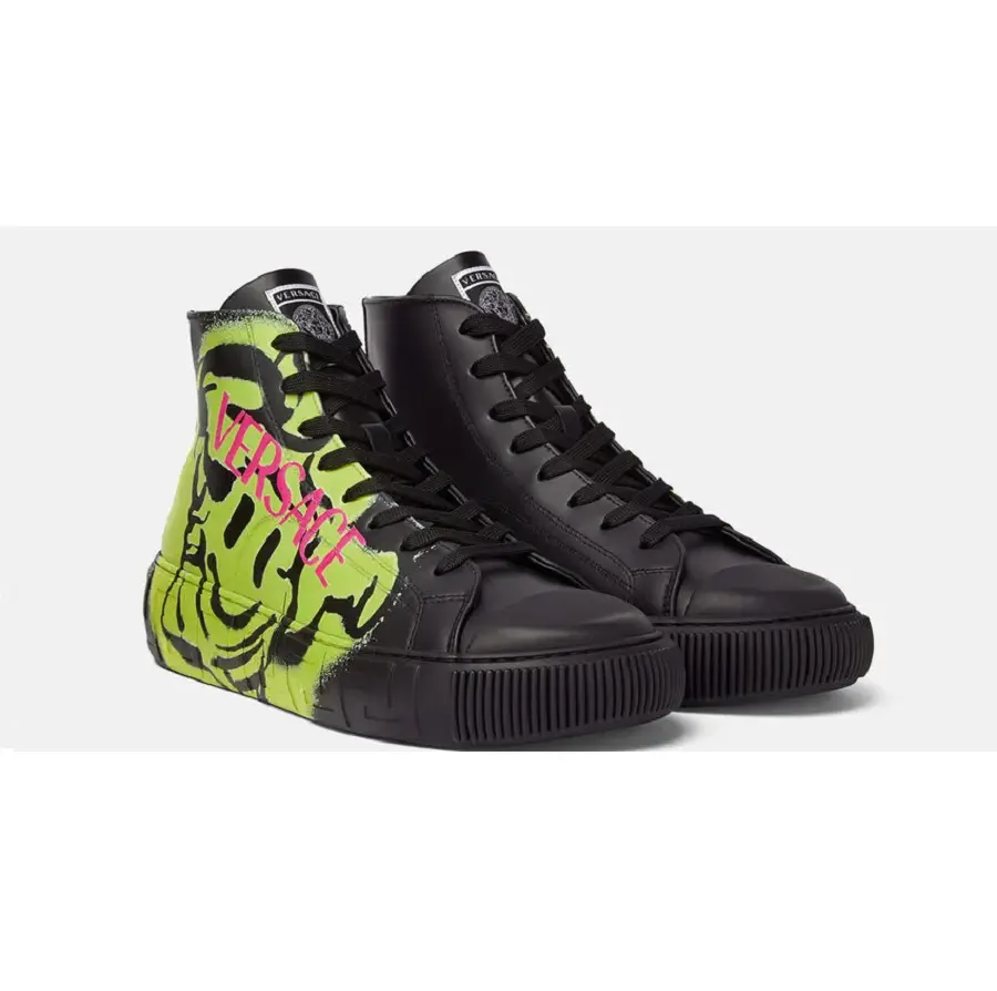 Giày Versace Greca Medusa Tag 'Black' DSU8403-1A01998-2B670 - Ảnh 3