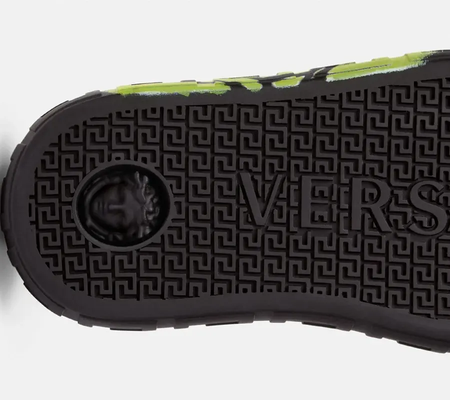 Giày Versace Greca Medusa Tag 'Black' DSU8403-1A01998-2B670 - Ảnh 5