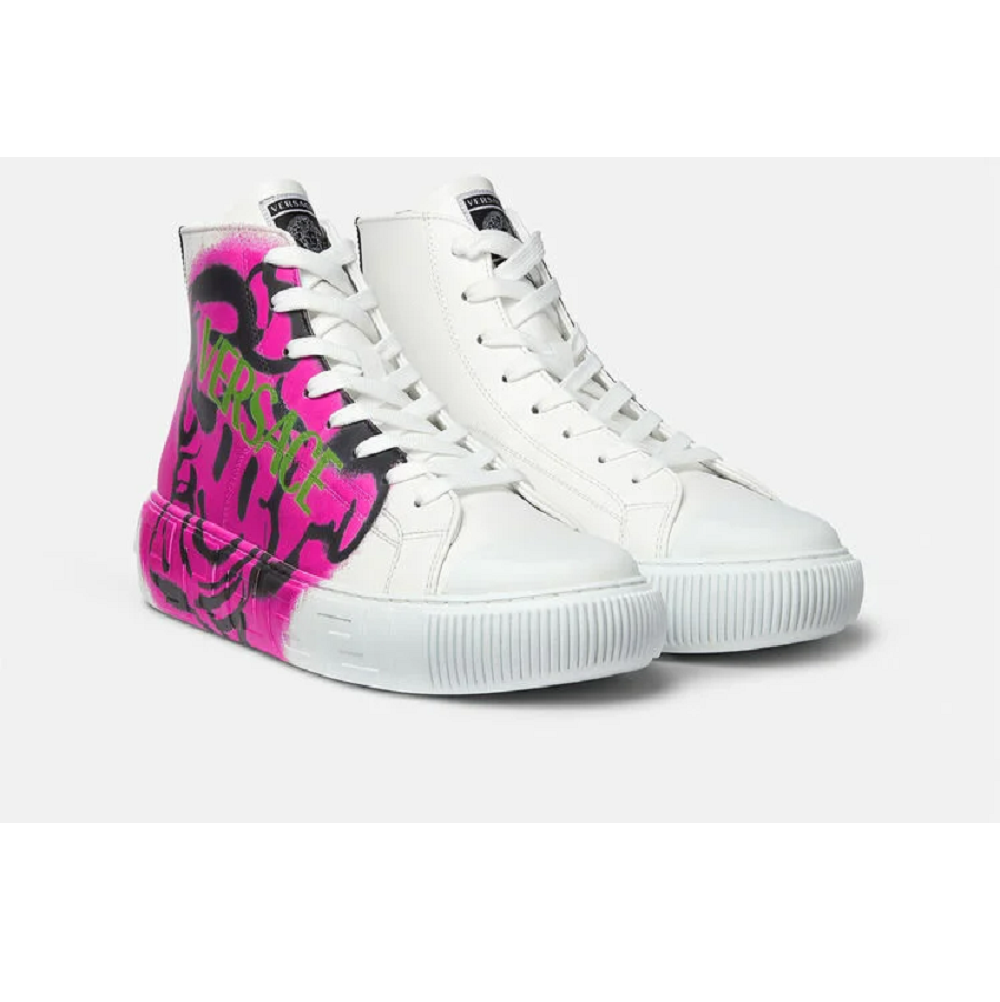 Giày Versace Greca Medusa 'White Pink' DSU8403-1A01998-2W090 - Ảnh 3