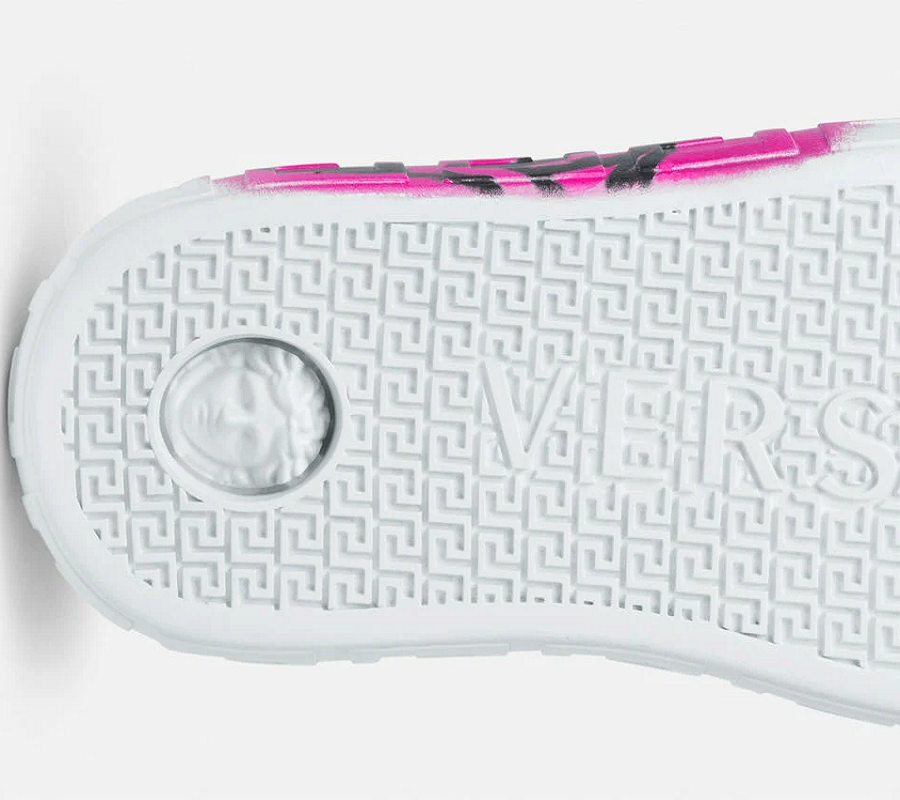 Giày Versace Greca Medusa 'White Pink' DSU8403-1A01998-2W090 - Ảnh 5