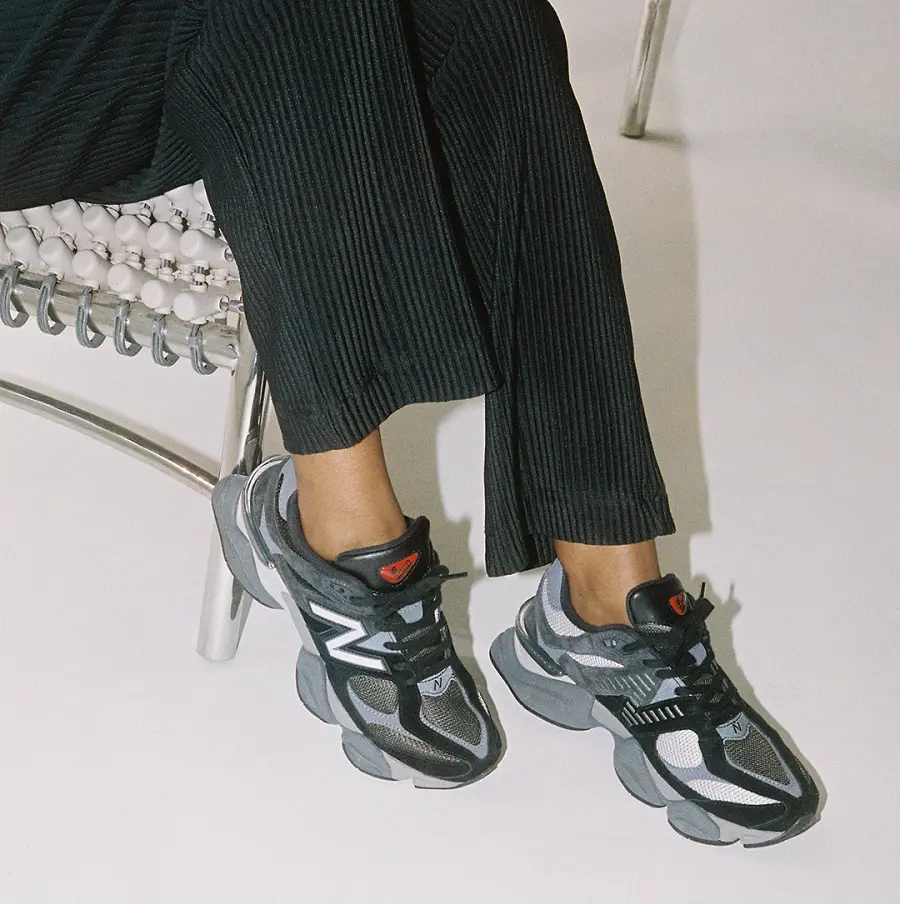 Giày New Balance 9060 'Black Castlerock Grey' U9060BLK - Ảnh 6