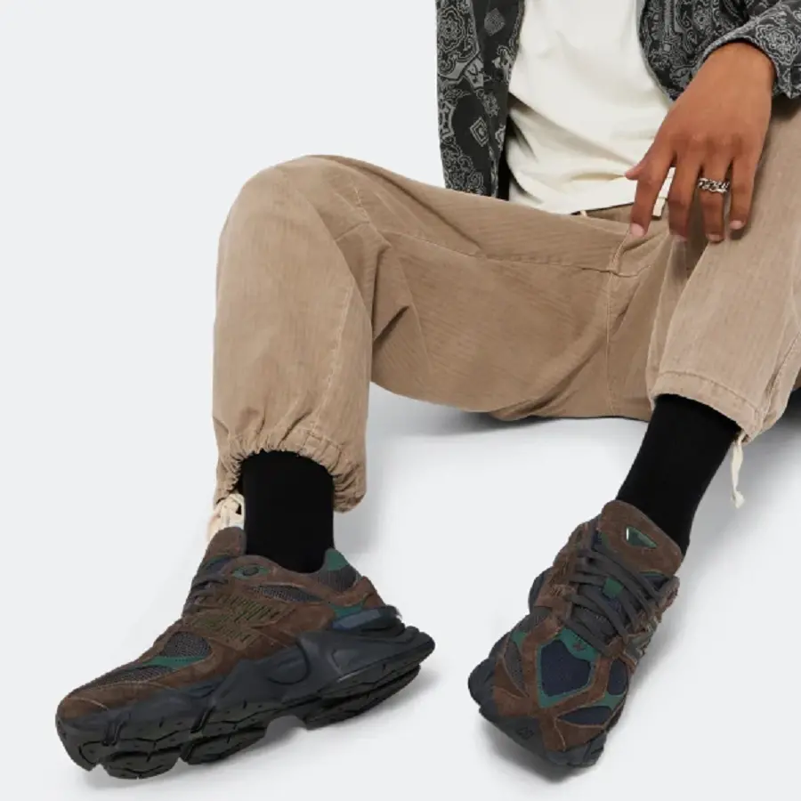 Giày New Balance 9060 Beef and Broccoli 'Brown' U9060OUT - Ảnh 4