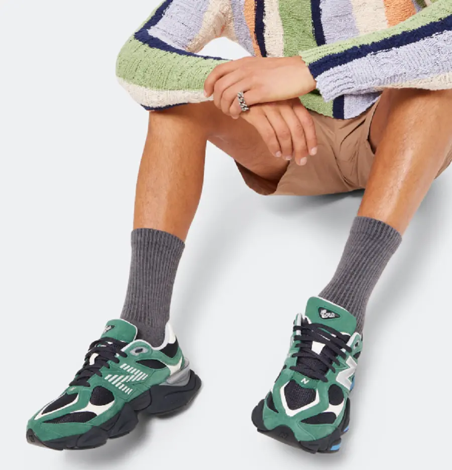 Alternative view of Giày New Balance 9060 'Team Forest Green' U9060VRA