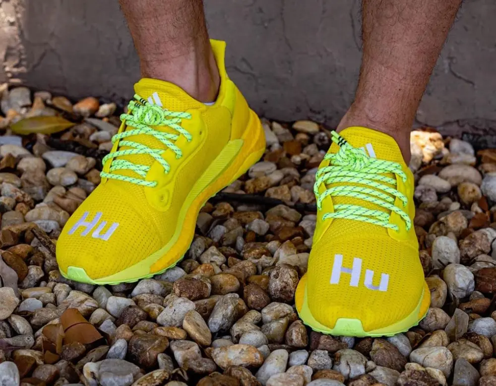 Giày Adidas Pharrell Williams x Adidas Solar Hu Glide 'Yellow' EF2379 - Ảnh 6