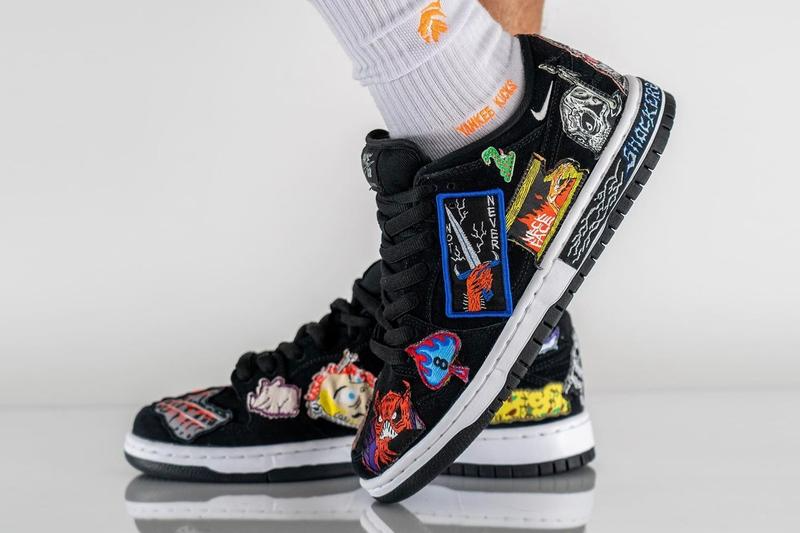 Giày Nike SB Dunk Low 'Neckface' DQ4488-001 - Ảnh 6